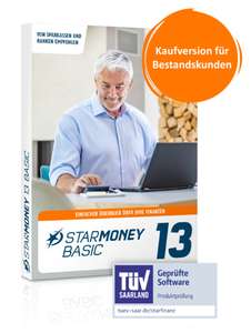 Downloadversion 22,00 Euro: StarMoney 13 Basic Bestandskunden DKB-Edition