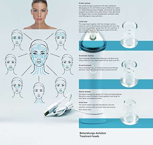 prorelax Vakuum-Gesichtsreiniger/Porenreiniger (Prime)