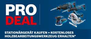 Bosch Professional Pro Deals ab 15. August 2022 - zusätzlicher neuer Deal mit kabelgebundenen Prämien