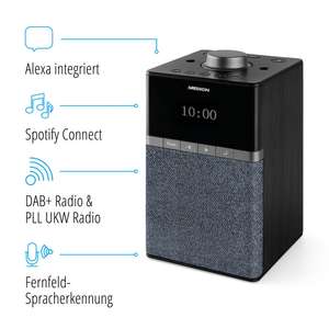 Medion P66130 WLAN DAB+ Radio mit Amazon Alexa für 19,99€ (NBB)