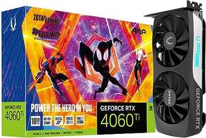 Zotac Gaming GeForce RTX 4060 Ti 16GB AMP Spider-Man