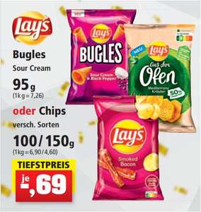 Lay's oder Bugles, die Packung für 69 Cent [Thomas Philipps]