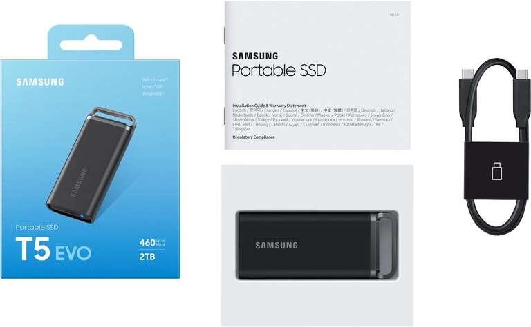 [alza] Samsung Portable SSD T5 EVO 2TB