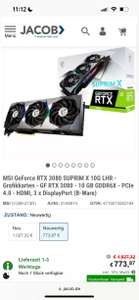 MSI GeForce rtx 3080