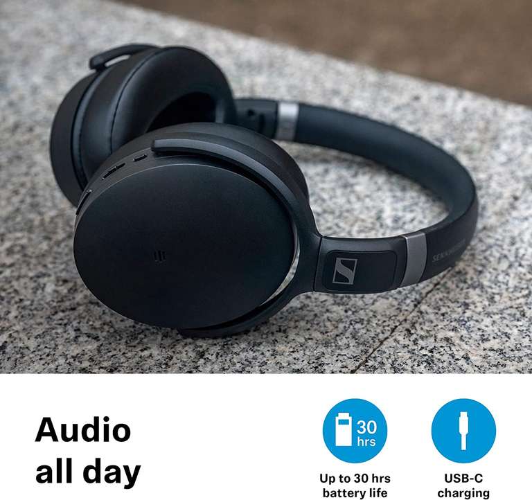 Sennheiser HD 450SE – BT ANC OverEar Kopfhörer mit Alexa für 79,99€ (statt 139€)