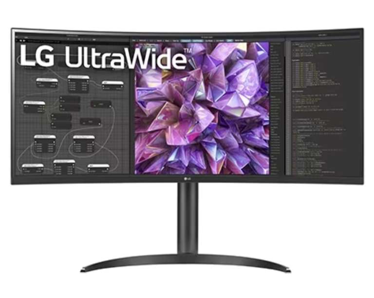 [CB/LG Neukunde] LG UltraWide 34WQ75X-B Monitor | 34", IPS, Curved, 3440x1440, 60Hz, USB-C (DP & PD)