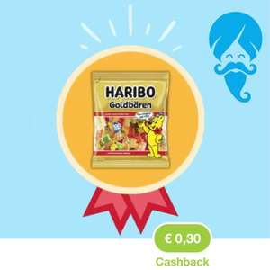 HARIBO Goldbären 1x 30 Cent Cashback von MARKTGURU auf bspw. 0,79€ Beutel bei COMBI
