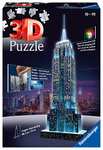 Empire State Building bei Nacht - Night Edition - Ravensburger 3D Puzzle, 216 Teile