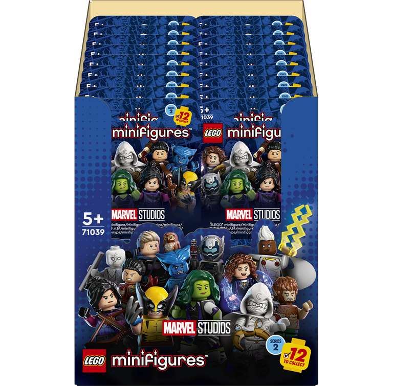 LEGO Collectable Minifigures 71039 Marvel Minifiguren Serie 2 - 36er Box