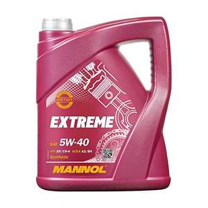 [Amazon Prime] MANNOL Motorenöl Extreme 5W-40 API SN/CF, 5 Liter für 19,99€