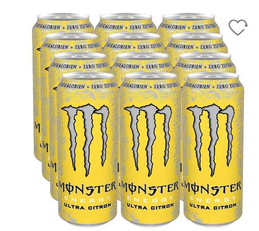 [Motatos] Monster Energy Drink Ultra Citron / Ultra Violet 12,90 zzgl. Pfand für 12 Dosen.