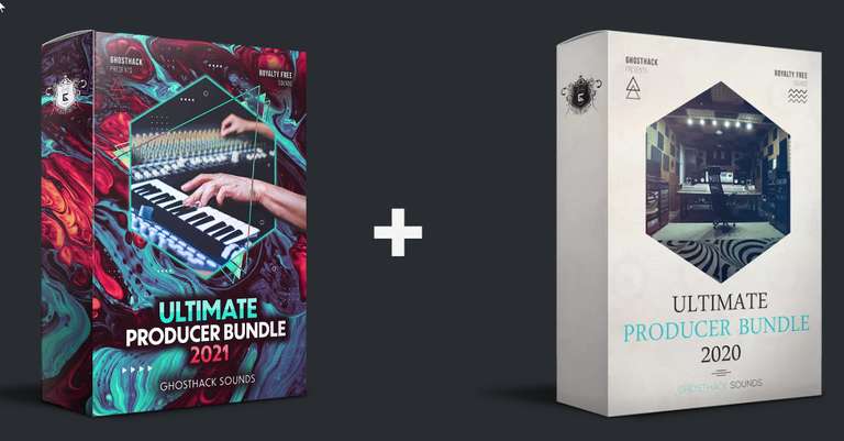 Ghosthack Ultimate Producer Bundle 2020 und/oder 2021 im Sommer Deal: Loops, One-Shots, Vocals, SFX, alles royalty free (WAV, MIDI)
