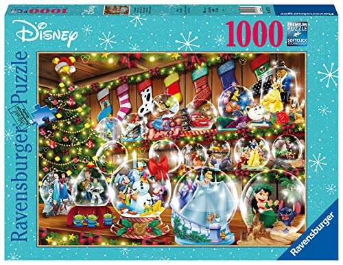 Ravensburger Puzzle 16772 - Schneekugelparadies - 1000 Teile Disney Puzzle für Erwachsene und Kinder ab 14 Jahren (Prime)