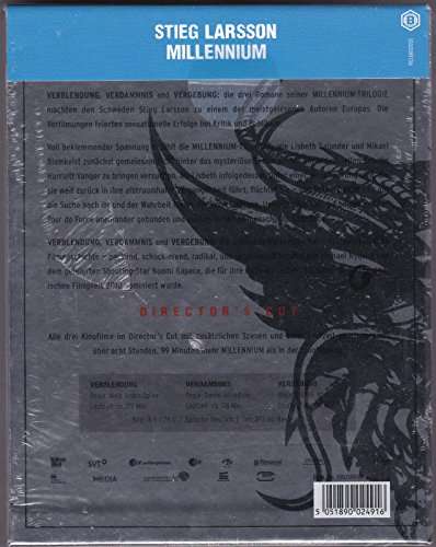 [Amazon Prime] Stieg Larsson - Millennium Box - Bluray - Director's Cut - 3 Filme