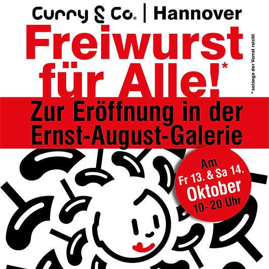 [LOKAL Hannover] kostenlose Wurst bei Curry&Co
