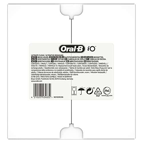 [Amazon] Oral-B iO Ultimative Reinigung Aufsteckbürsten in weiß