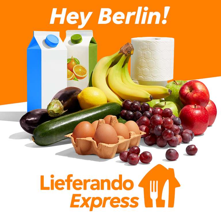 [Lieferando Prämien Shop] [NUR BERLIN] 5 € Lieferando Express Gutschein 90 Punkte