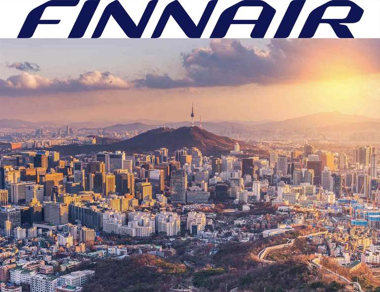 [Finnair neue Business Class] Flüge Frankfurt - Seoul (Südkorea) | Hin- & Rückflug | November - Dezember 2023