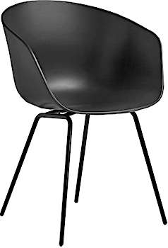 4 Stühle HAY AAC26 About a chair mit schwarz lackiertem Stahlgestell, Design: Hee Welling [manufactum]