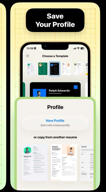 [iOS AppStore] Resume Maker. - Lebenslauf erstellen in Minuten