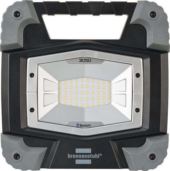 Brennenstuhl TORAN LED Arbeitsleuchte Bluetooth Baustahler 30W Werkstattlampe