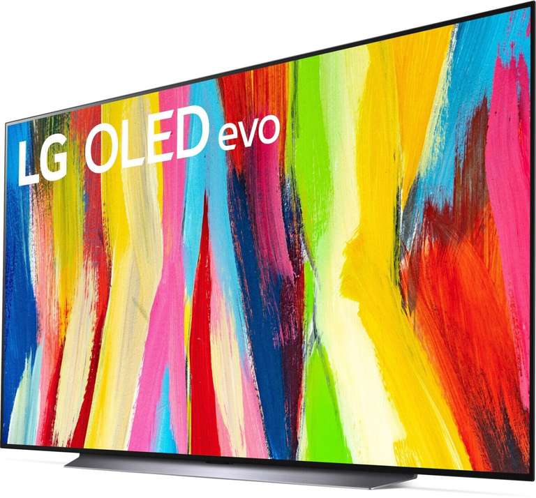 LG OLED83C27LA TV 210 cm (83 Zoll) OLED evo Fernseher (Cinema HDR, 120 Hz, Smart TV) [Modelljahr 2022]