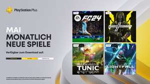 [PlayStation Plus Mai] EA Sports FC 24 (PS4/PS5) | Ghostrunner 2 (PS5) | Tunic (PS4/PS5) | Destiny 2: Lightfall (PS4/PS5)