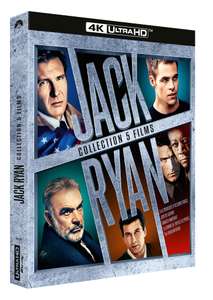 [Amazon.fr] Jack Ryan Collection - 5 Filme - 4K Bluray - deutscher Ton - Harrison Ford, Roter Oktober, Das Kartell - neuer Bestpreis