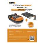 [Hornbach TPG 10%] Worx Landroid M700 Plus (WR167E) inkl. Garage WA0810