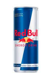 Red Bull (Dosenpreis: 85 Cent bei Rewe)