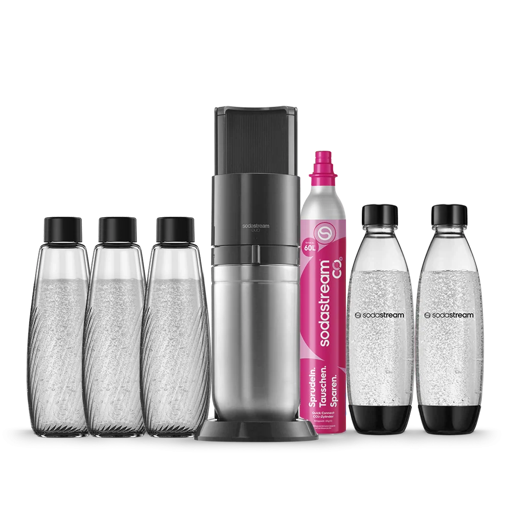 Sodastream DUO - mittleres Paket mit Rabatt im Sodastream Shop