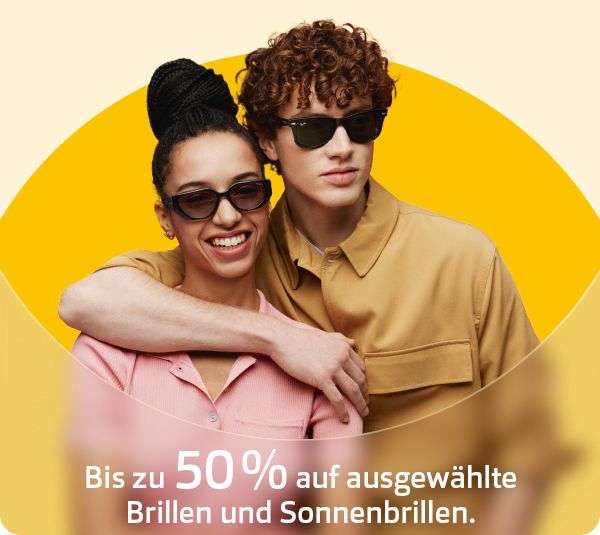 Apollo Summer Sale mit bis zu 50% Rabatt* auf ausgewählte Brillen und Sonnenbrillen