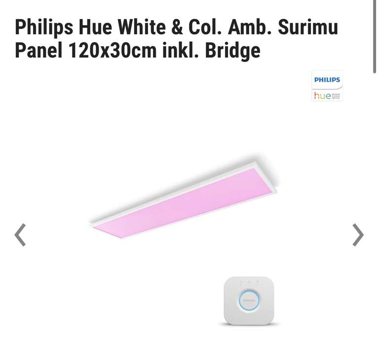 Philips hue white & Color Surimu Inkl. Bridge