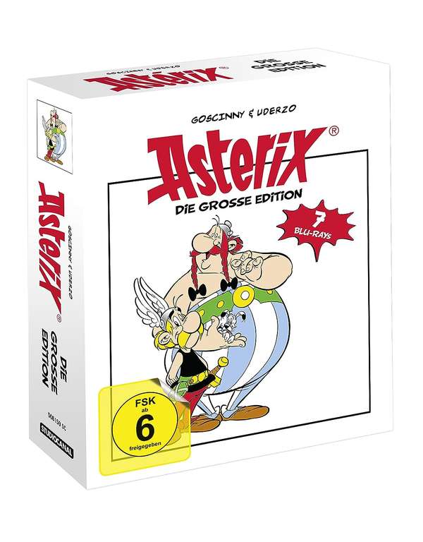 Die große Asterix 7-Film Edition (DVD) Digital Remastered