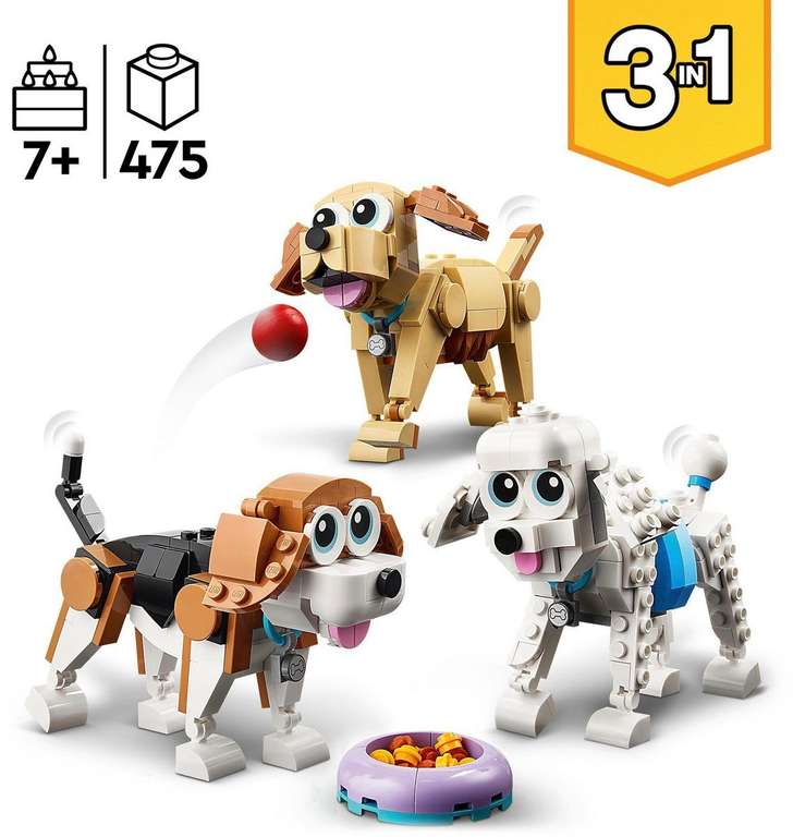 (Saturn/Media Markt Filiallieferung) Lego Creator 31137 Niedliche Hunde - Prime