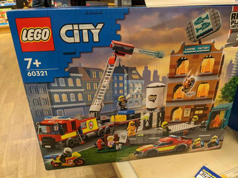 [Lokal: Galeria Franken Center Nürnberg] Lego 60321 Feuerwehreinsatz mit Löschtruppe 53,99€