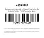 [Lokal] PUMA Family & Friends 30 % Rabatt im Outlet in Herzogenaurach