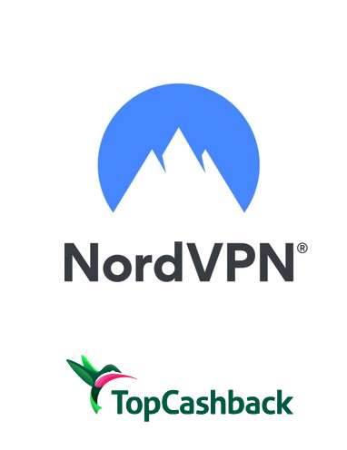 NordVPN nur heute 100% Cashback bei TopCashback (effektiv 15,91€ für 2 Jahre)