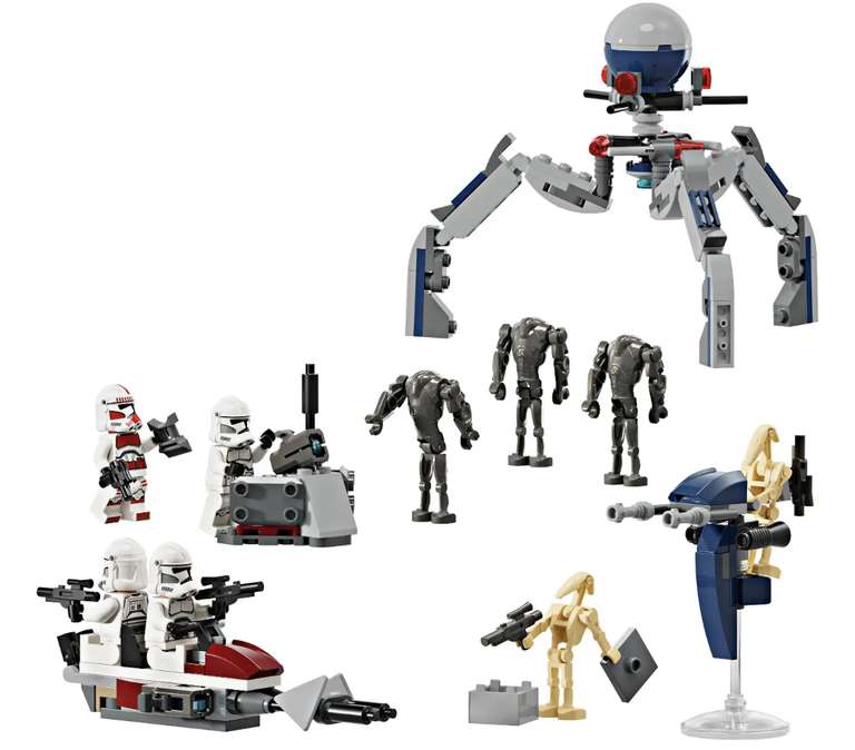 LEGO Star Wars - Clone Trooper & Battle Droid Battle Pack (75372) für 21,10 Euro [Thalia KultClub]