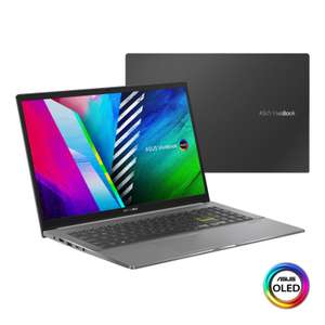 Asus VivoBook S15 S533EP (15.6", FHD, OLED, 400nits, i5-1135G7, 8/512GB, aufrüstbar, MX330 2GB, HDMI 1.4, mSD, 42Wh, Win10, 1.8kg)