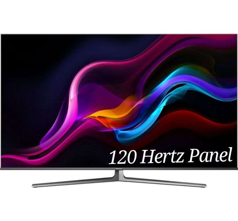 Hisense 65 Zoll ULED 4K Ultra HD Smart TV 65U8GQ -120Hertz Panel - HDMI-eArc, Full Array Lokal Dim., Alexa, Google