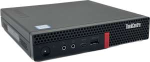 Lenovo ThinkCentre M720q Tiny - Intel i5 8400t 256GB SSD DP & HDMI USB-C Win 11 - Mini PC für Office oder Proxmox-Server – refurbished