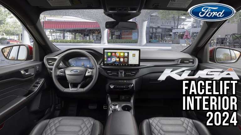 Neues Modell! Ford Kuga 2.5 Duratec FHEV ST-Line CVT für 195€ netto bei 48 Monaten Laufzeit und 5.000km p.a. Gewerbeleasing