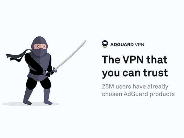 Adguard VPN - 5 Jahre für 30€ - 50ct pro Monat