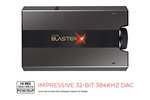 Sound BlasterX G6 7.1 HD externe Gaming-DAC- und USB-Soundkarte