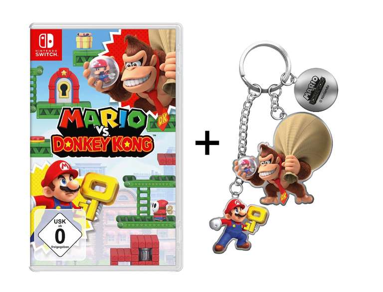 Mario vs. Donkey Kong + Schlüsselanhänger - [Nintendo Switch]