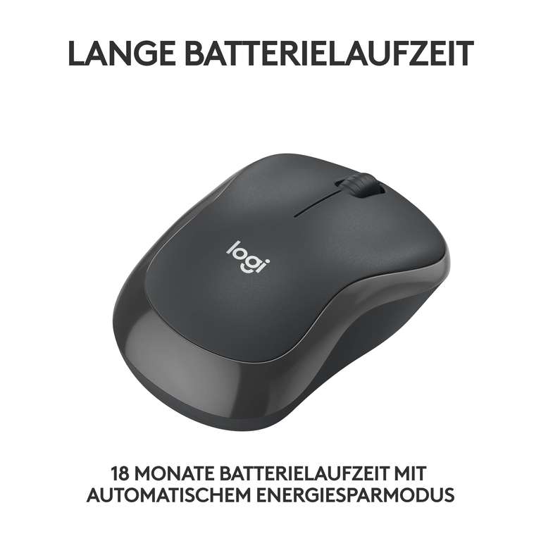 [Prime] Logitech M240 Silent Maus | 3 Tasten | 4000dpi | Bluetooth LE | Logi Bolt kompatibel | reduzierte Klickgeräusche | weiß oder schwarz
