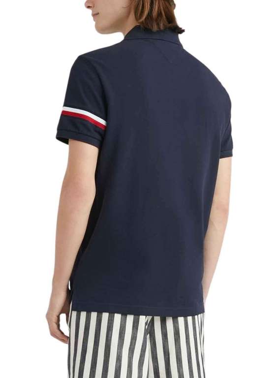 Amazon Tommy Hilfiger Poloshirt Global Stp Größe s und m Regulär Fit Blau Polo