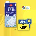 [Regional] Laktosefreie Milch für 0,89€ bei Lidl mit Lidl Plus Coupon