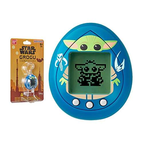 Amazon Prime Bandai – Tamagotchi Nano – Star Wars – Tamagotchi Star Wars – Edition Grogu Blau